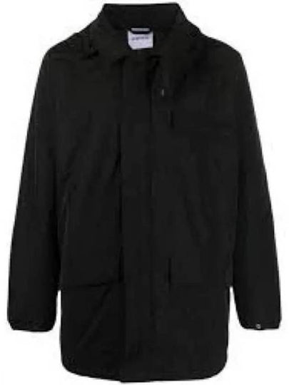 Pocket Hooded Jacket Black - ASPESI - BALAAN 2