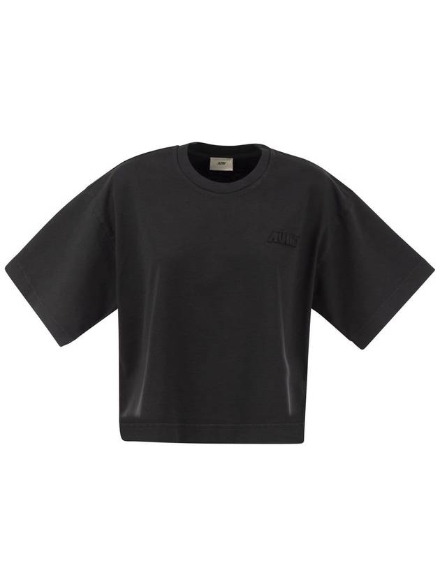 Boxy T-shirt with logo - AUTRY - BALAAN 1