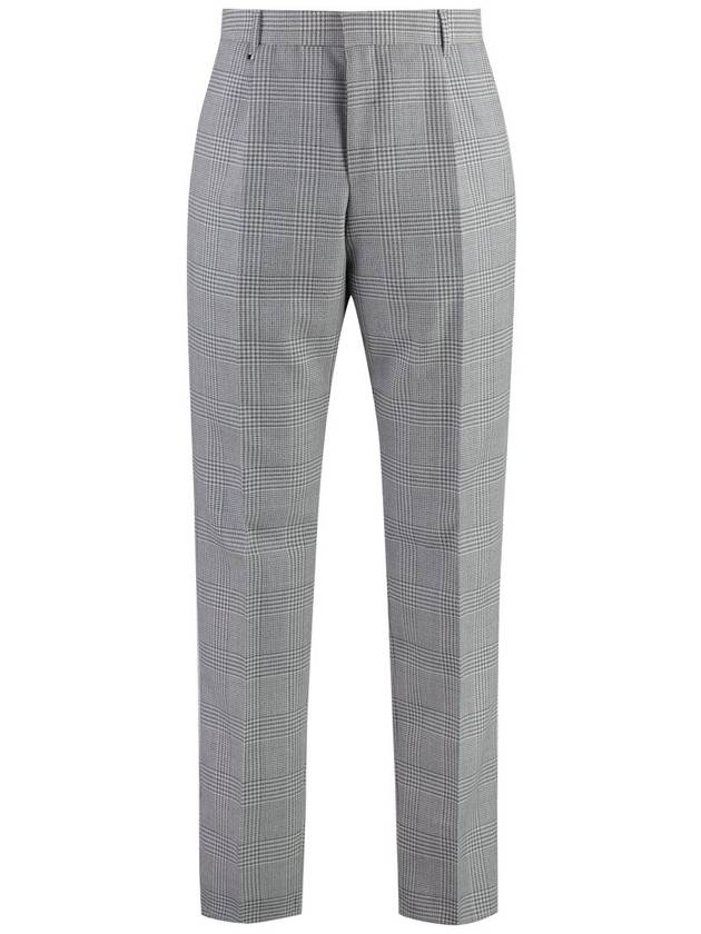 Boss Houndstooth Wool Trousers - HUGO BOSS - BALAAN 1