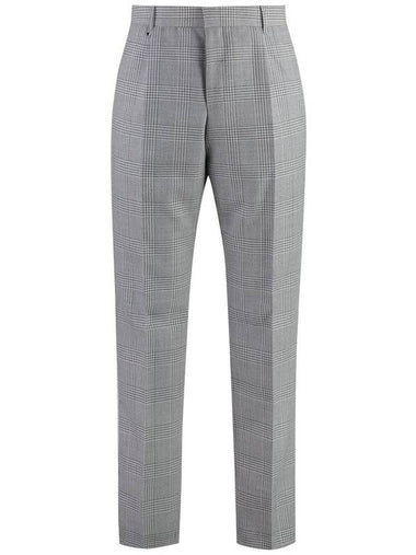 Boss Houndstooth Wool Trousers - HUGO BOSS - BALAAN 1