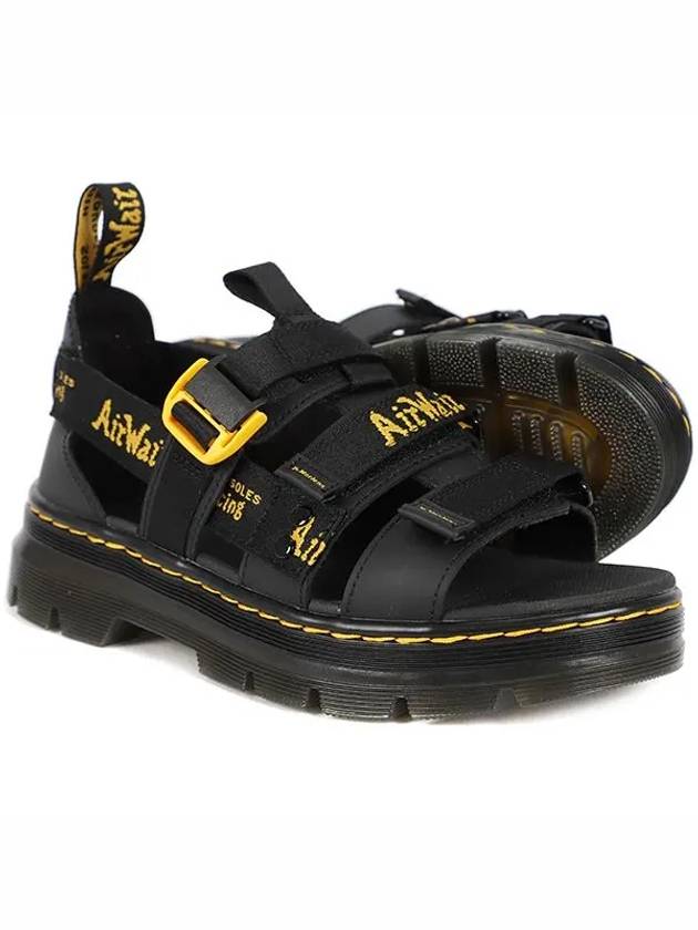 Pearson II Webbing Sandals Black - DR. MARTENS - BALAAN 3