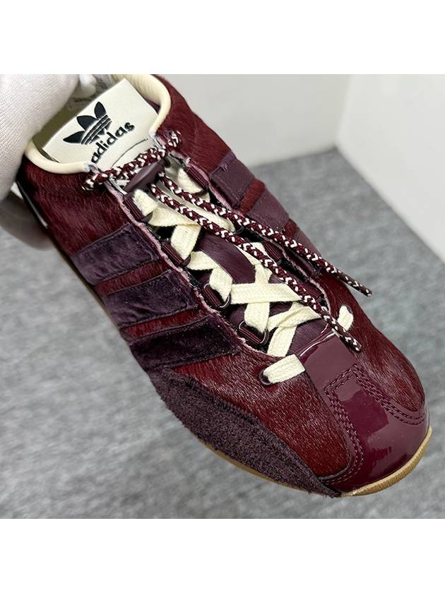 Country OG Low Top Sneakers Maroon - ADIDAS - BALAAN 9