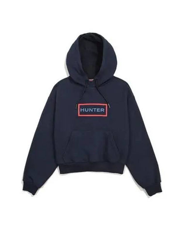 Essential Logo Hoodie Navy HBW0001AHZNVY - HUNTER - BALAAN 1