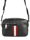 Hal Leather Cross Bag Black - BALLY - BALAAN 2