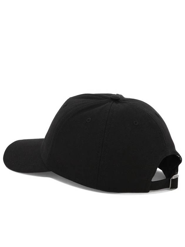 V Logo Ball Cap Black - VALENTINO - BALAAN 4