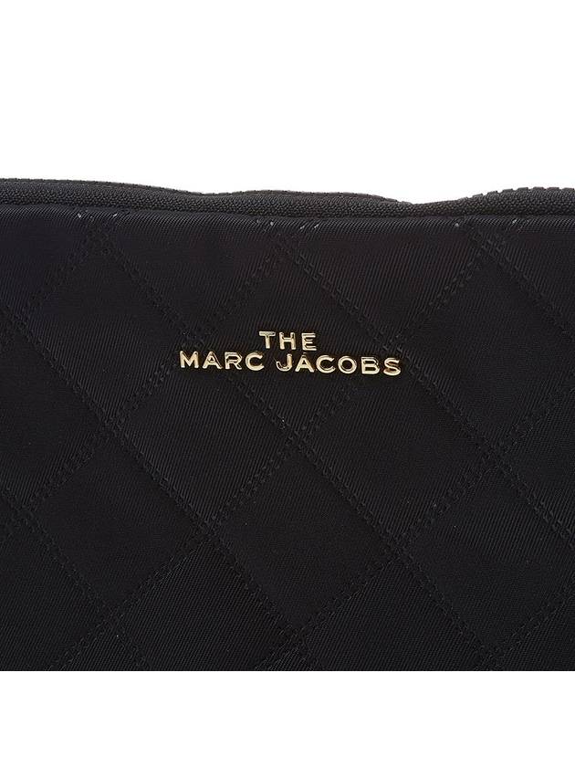 Logo Quilted Laptop Briefcase Black - MARC JACOBS - BALAAN 8