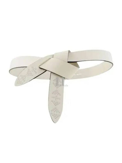 Regular Leather Belt White - ISABEL MARANT - BALAAN 2