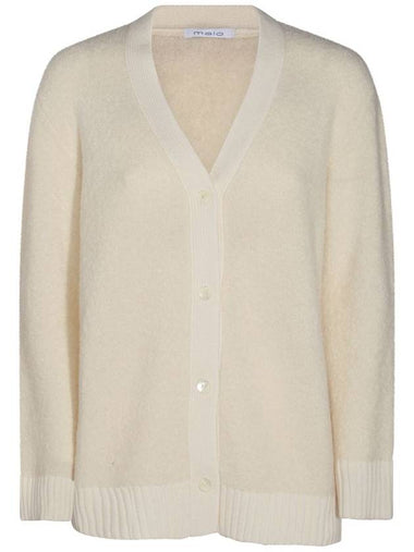 Malo White Wool Knitwear - MALO - BALAAN 1