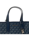 Eliza Extra Small Logo Tote Bag Navy - MICHAEL KORS - BALAAN 10