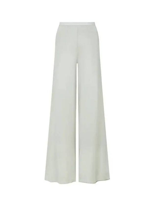 WOMEN Stretch Wide Banding Pants Gray - RICK OWENS - BALAAN 1