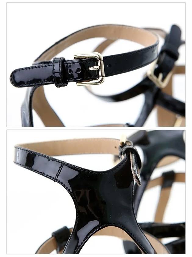 12cm Leather Sandal Heels Black - DOLCE&GABBANA - BALAAN 6