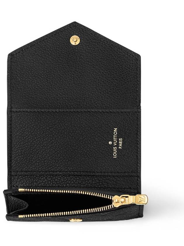 Zoe Monogram Empreinte Half Wallet Black - LOUIS VUITTON - BALAAN 5