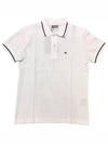 Embroidery Bee Polo Shirt White - DIOR - BALAAN 2