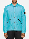 Garment Dye Crinkle Wraps Polartec Alpha Jacket Blue - STONE ISLAND - BALAAN 2