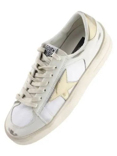 Star Dan Sneakers Gold Leather Women s - GOLDEN GOOSE - BALAAN 1