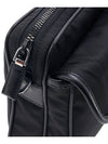 Re-Nylon Saffiano Leather Shoulder Bag Black - PRADA - BALAAN 9