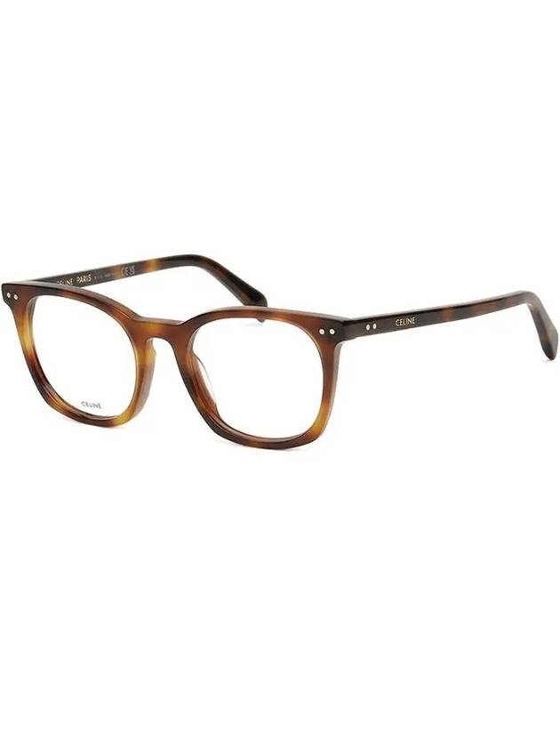 Glasses frame CL50058I 052 leopard horn rim square - CELINE - BALAAN 7