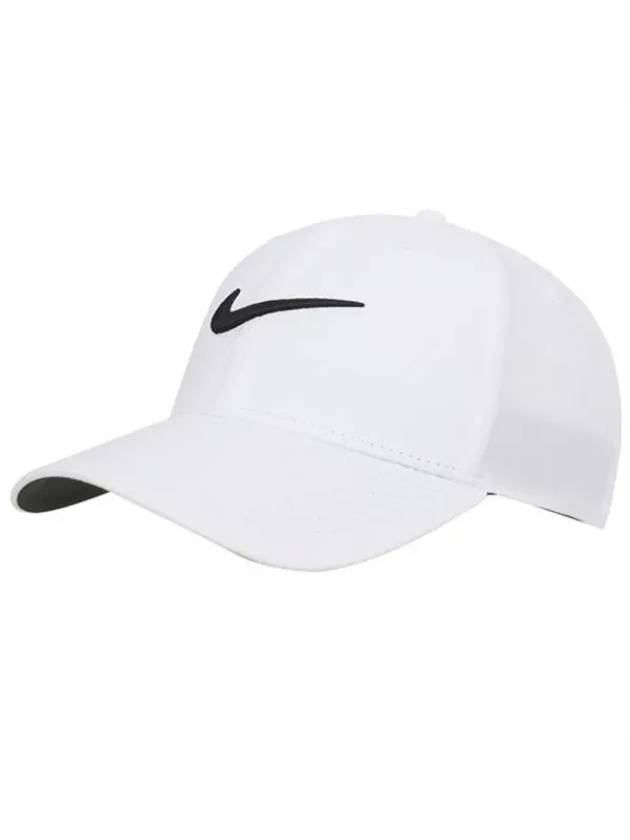 Dry Fit Club Structure Swoosh Cap White Black FB5625 100 - NIKE - BALAAN 2