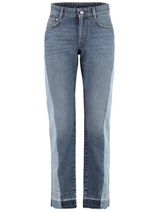 denim straight pants 6D01843SPH39 4147 DENIM - STELLA MCCARTNEY - BALAAN 2