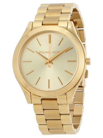 Michael Kors Runway Champagne Dial Ladies Watch MK3179 - MICHAEL KORS - BALAAN 1