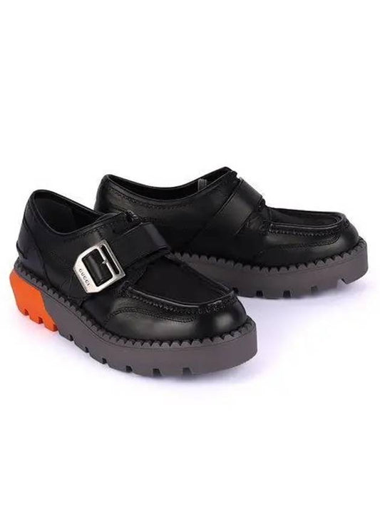 Fashion Trend Non-Slip Derby Black - GUCCI - BALAAN 2