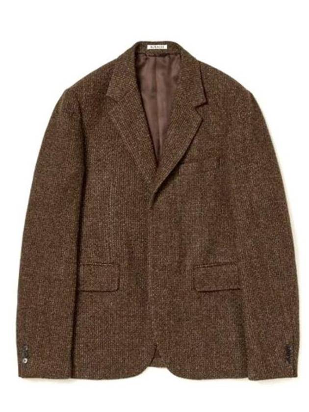 Jacket A24AJ02LS Free BROWN TWEED - AURALEE - BALAAN 1