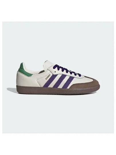 Samba OG Low Top Sneakers Purple White - ADIDAS - BALAAN 2