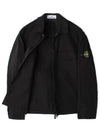 Wapen Zip-Up Jacket Black - STONE ISLAND - BALAAN 8