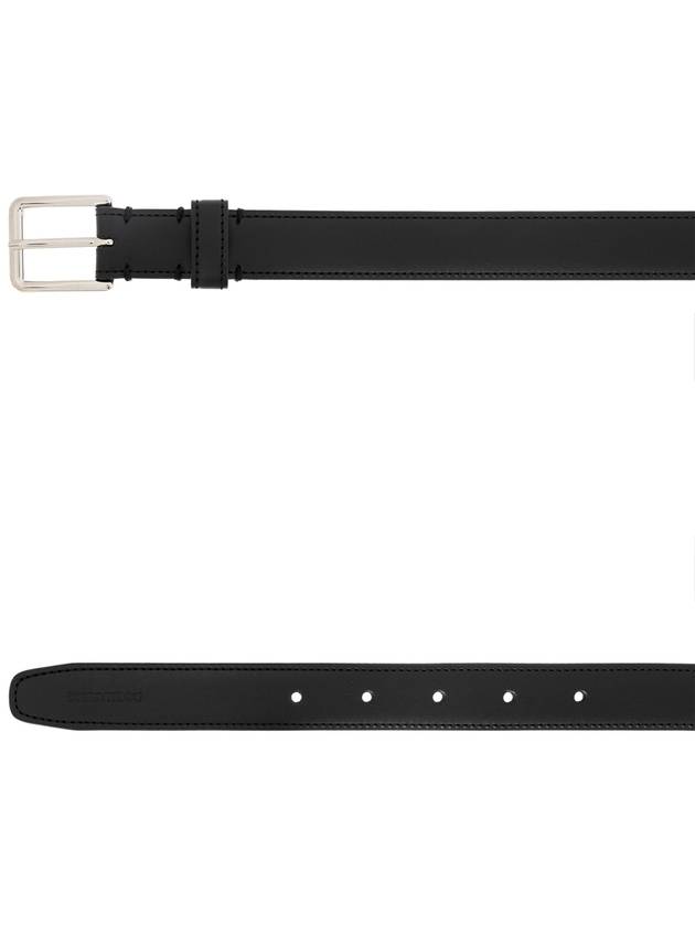 Dsquared2 Leather Belt, Men's, Black - DSQUARED2 - BALAAN 4