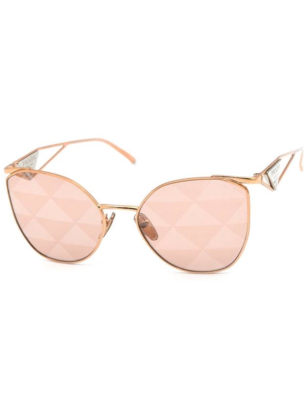 Eyewear Logo Cat Eye Metal Sunglasses Pink - PRADA - BALAAN 2