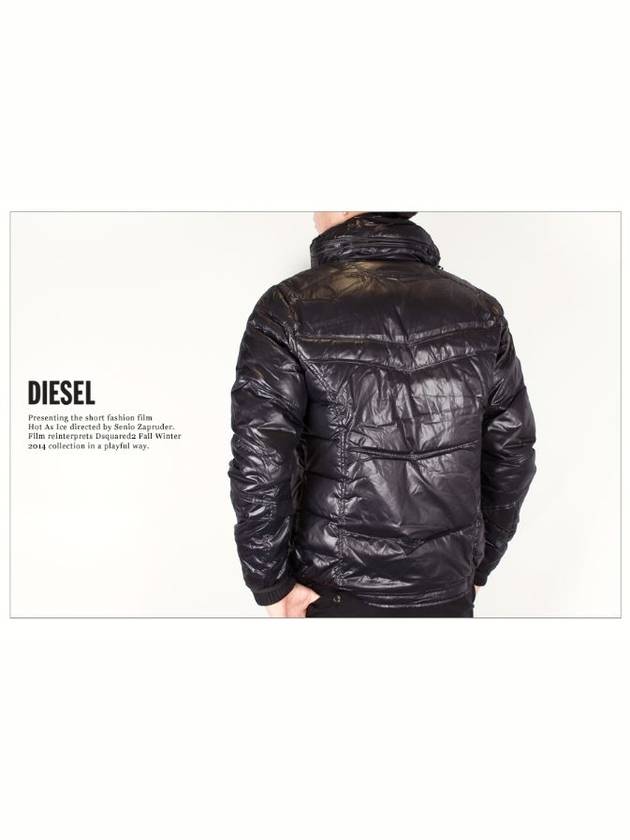 Wanton Puffer Padding Black - DIESEL - BALAAN 5