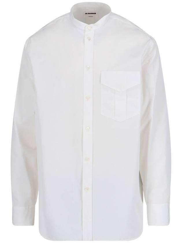 Jil Sander Shirts White - JIL SANDER - BALAAN 1