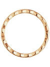 Coco Crush Quilted Motif Mini Ring Gold - CHANEL - BALAAN 4