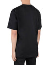 Box Logo Short Sleeve T-Shirt Black - MSGM - BALAAN 5