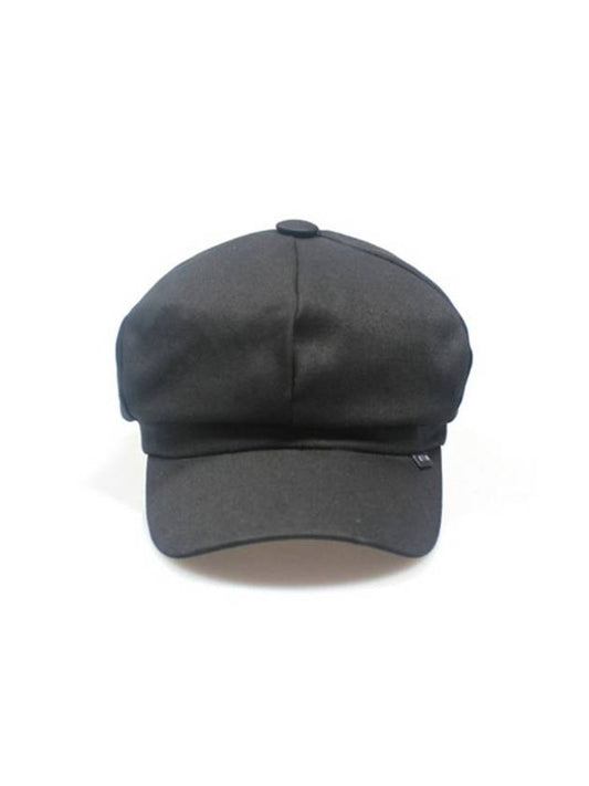 Newsboy Cap Black P00000GR - DONTFORGETME - BALAAN 1