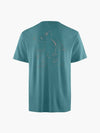 Men's Dagr Logo Short Sleeve T-Shirt Emerald Green - KLATTERMUSEN - BALAAN 3