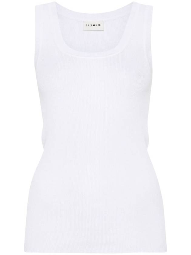 fine-ribbed tank top - P.A.R.O.S.H. - BALAAN 1