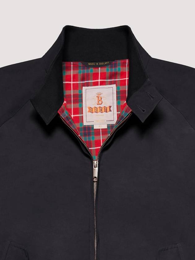 G9 Classic Original Harrington Zip-Up Jacket Dark Navy - BARACUTA - BALAAN 3