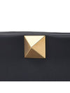 One-Stud Clutch Bag Black - VALENTINO - BALAAN 8