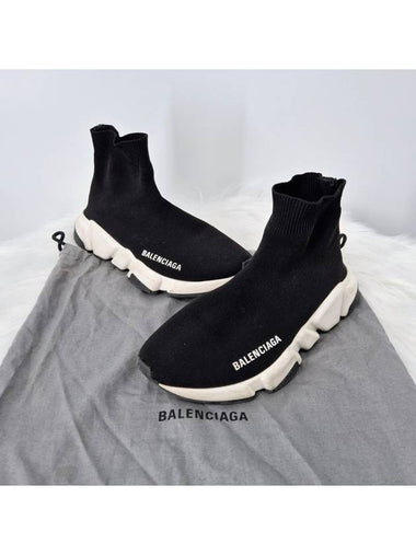 Speedrunner women s sneakers black and white size 35 - BALENCIAGA - BALAAN 1