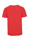 Logo Print Short Sleeve T-Shirt Red - STONE ISLAND - BALAAN 10