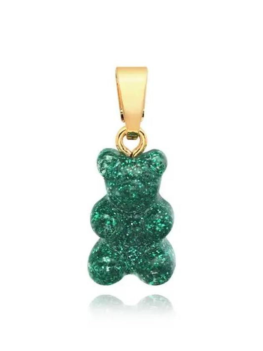 Glitter Nostalgia Bear Classic Connector Pendant Green Haze - CRYSTAL HAZE - BALAAN 2