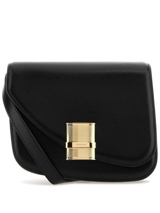 Salvatore Fiama cross bag black - SALVATORE FERRAGAMO - BALAAN 2