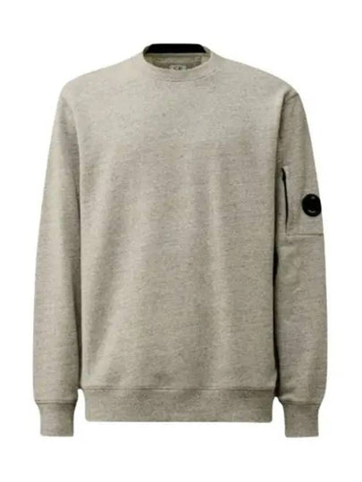 Diagonal Raised Fleece Lens Sweatshirt Grey - CP COMPANY - BALAAN 2