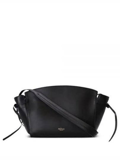 Micro Classic Grain Clovelly Cross Bag Black - MULBERRY - BALAAN 2