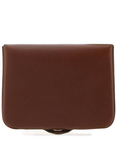 Josh Leather Coin Wallet Hazelnut - A.P.C. - BALAAN 2