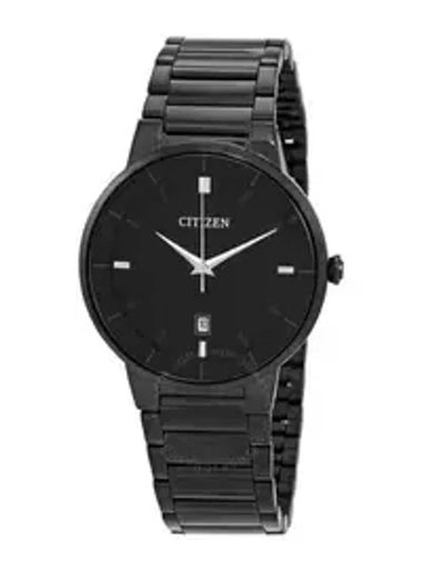 Quartz Gentz Dial Watch Black - CITIZEN - BALAAN 1