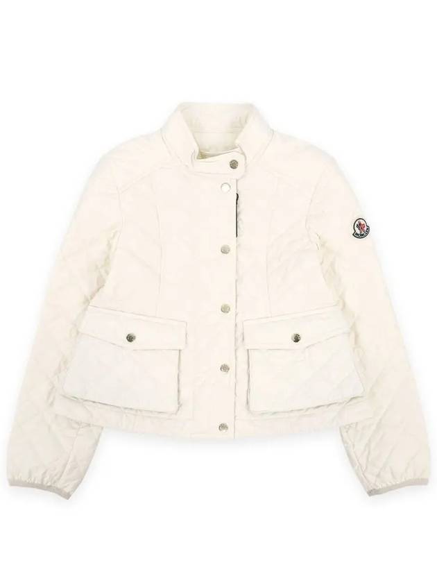 Kids KAMARIA Quilted Jacket Ivory 1A00074 54A81 041 8 10A - MONCLER - BALAAN 1