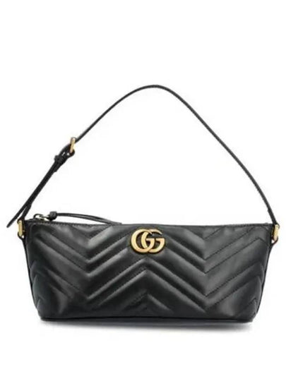 GG Marmont Shoulder Bag Black - GUCCI - BALAAN 2