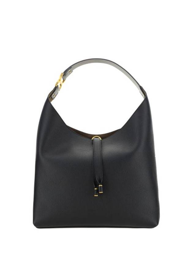 Marcie Grained Leather Hobo Shoulder Bag Black - CHLOE - BALAAN 2